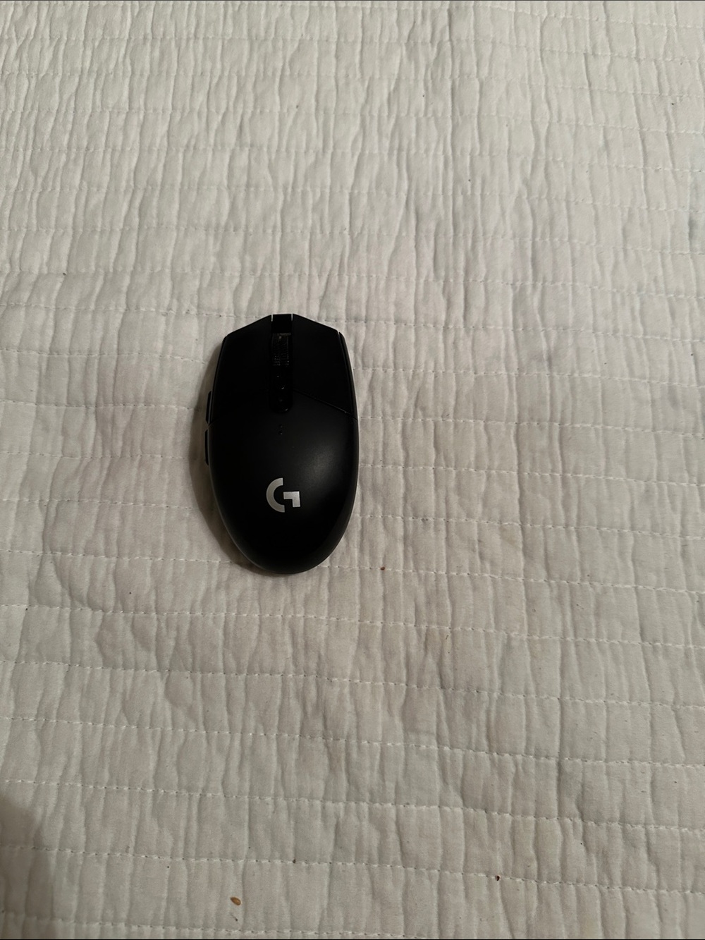 Logitech Black Wireless Mouse with Side Buttons